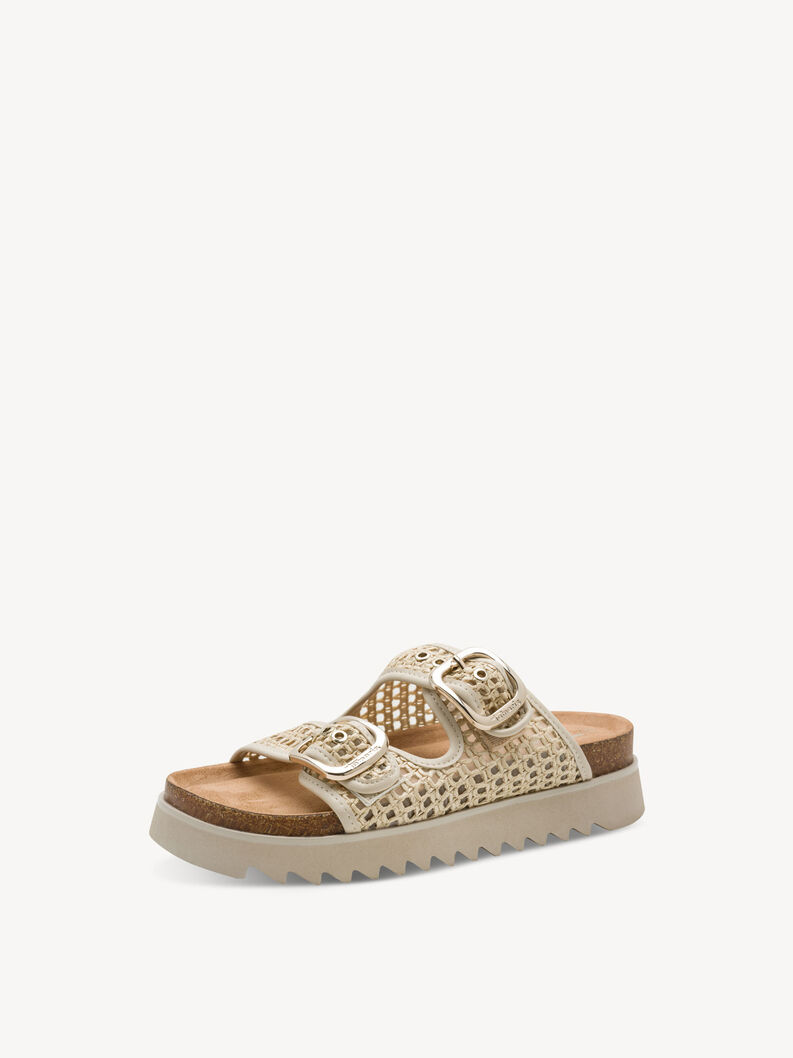 Pantolette - beige, IVORY, hi-res