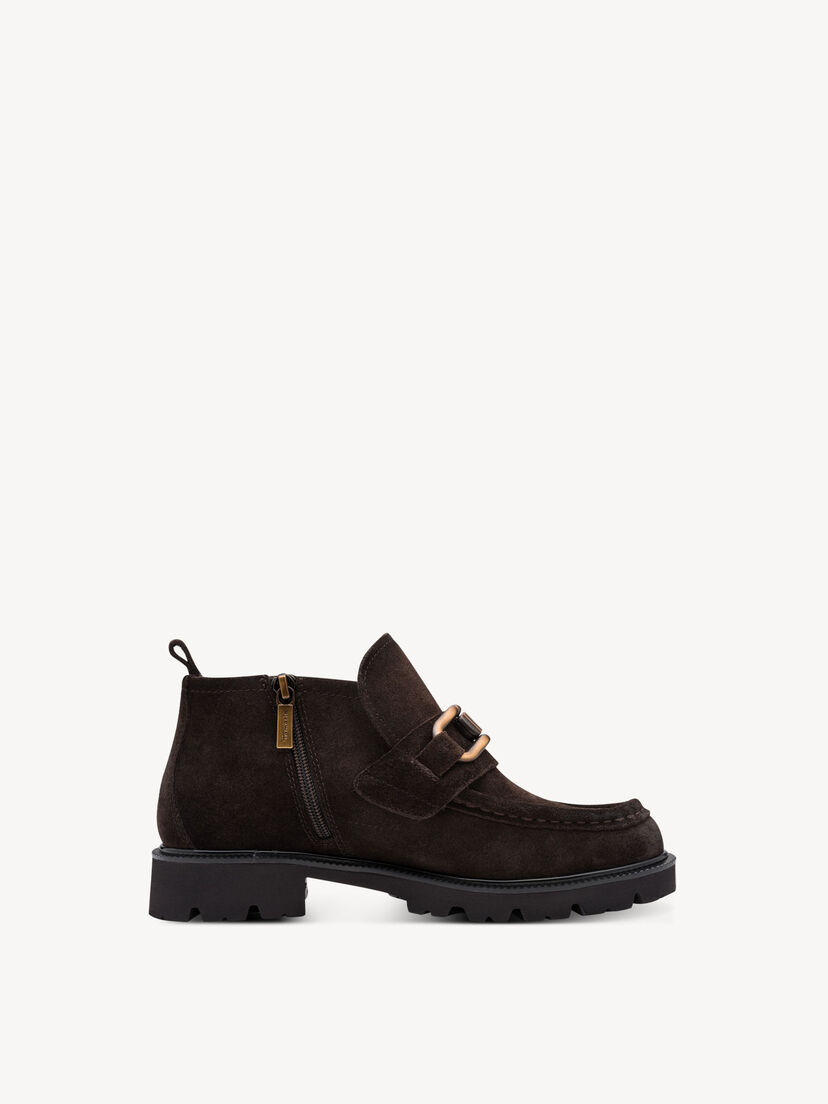 Enkellaarsje - bruin, MOCCA SUEDE, hi-res