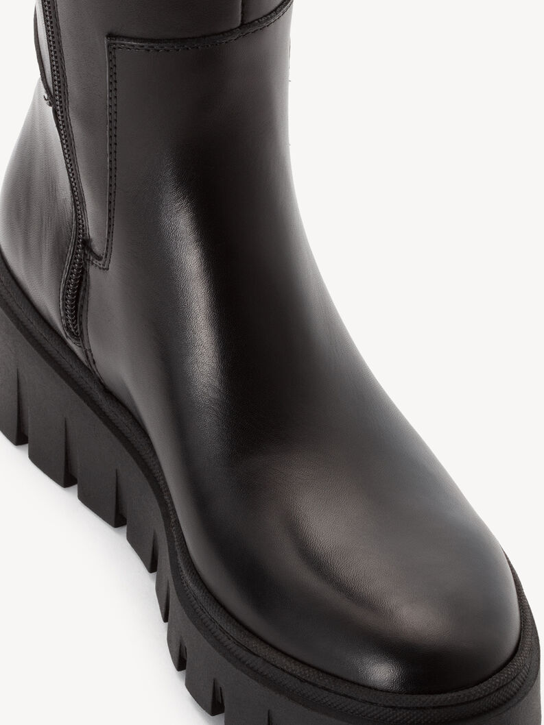 Lederstiefel - schwarz, BLACK LEATHER, hi-res
