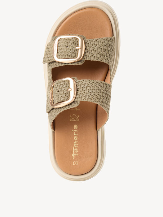 Slipper, OLIVE STRUCT., hi-res