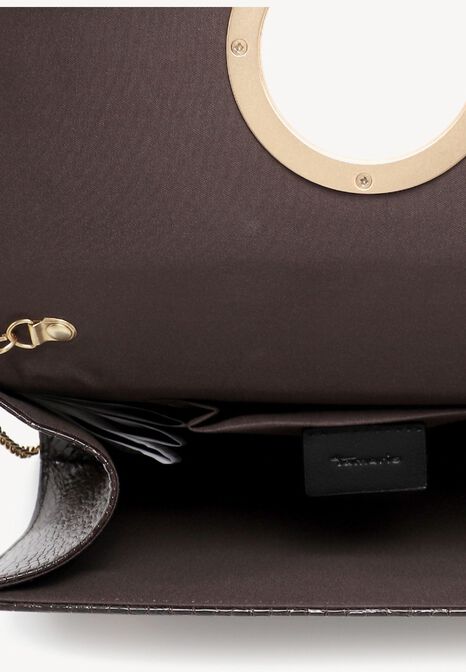 Clutch, brown, hi-res