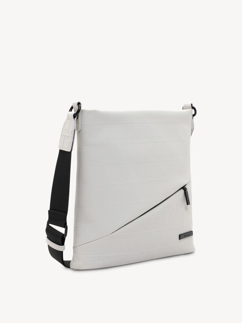 Borsa a tracolla - grigio, ecru, hi-res