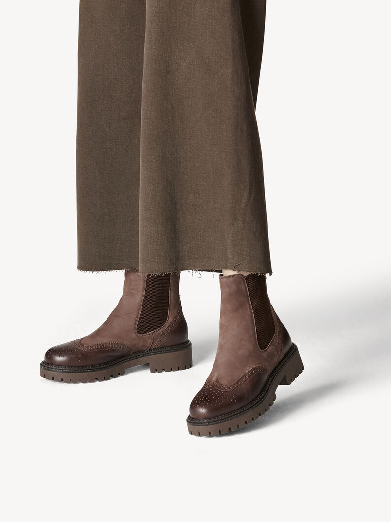 Chelsea boot - brun, DK BROWN, hi-res
