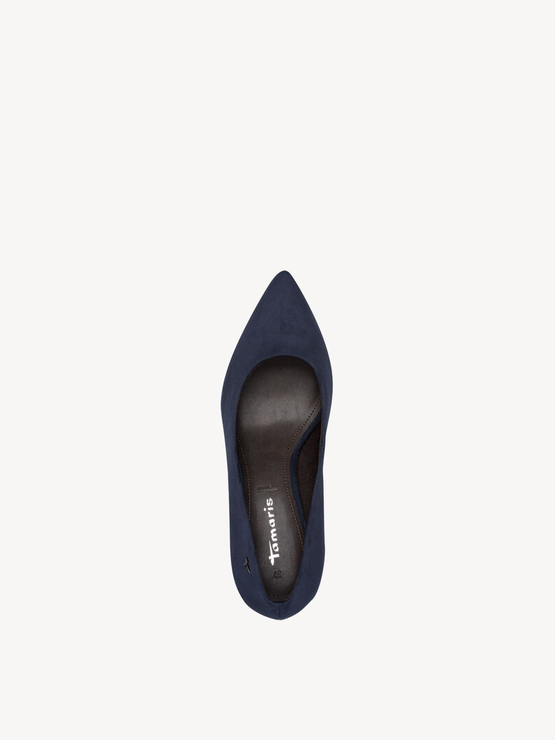 Escarpin - bleu, NAVY, hi-res