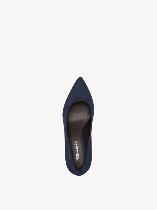 Escarpin, NAVY, hi-res