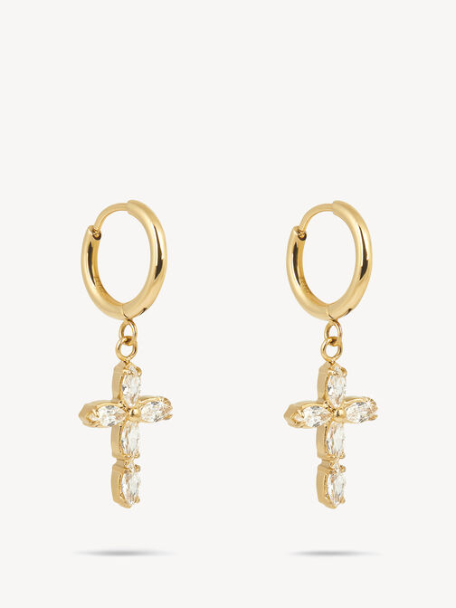 Oorringen, goud, hi-res