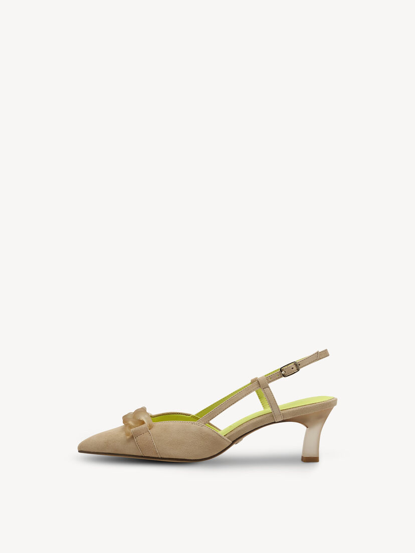 Slingpumps, TAN COMB, hi-res