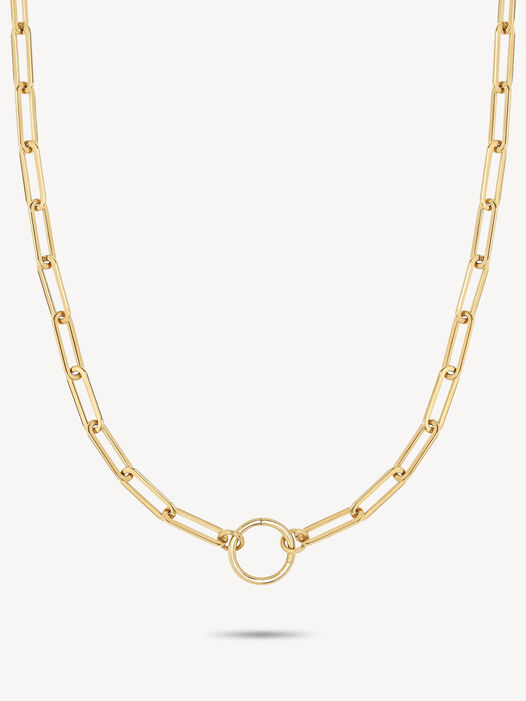 Halskettinge, goud, hi-res