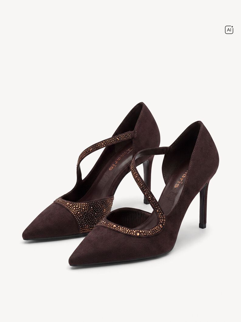Escarpin - marron, MOCCA, hi-res