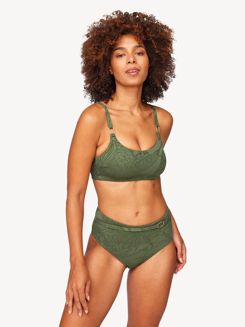 Bikinitop - grøn, Bronze Green, hi-res