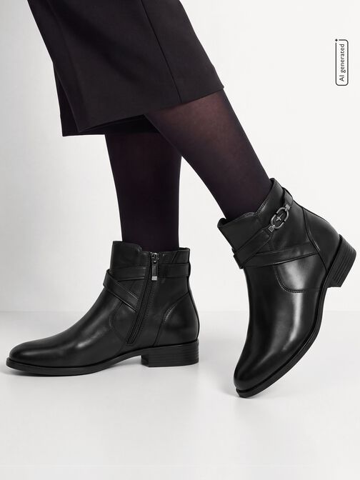 Bottine, BLACK, hi-res