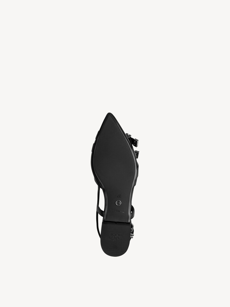 Slingpumps - sort, BLACK, hi-res