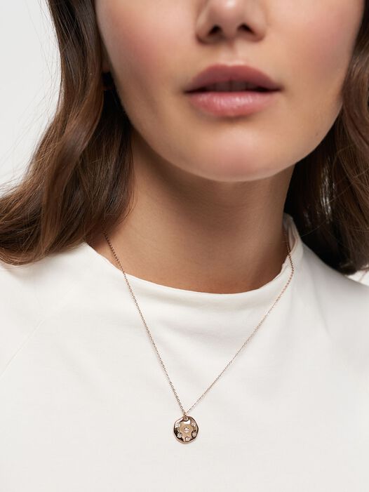 Halskettinge, roségold, hi-res
