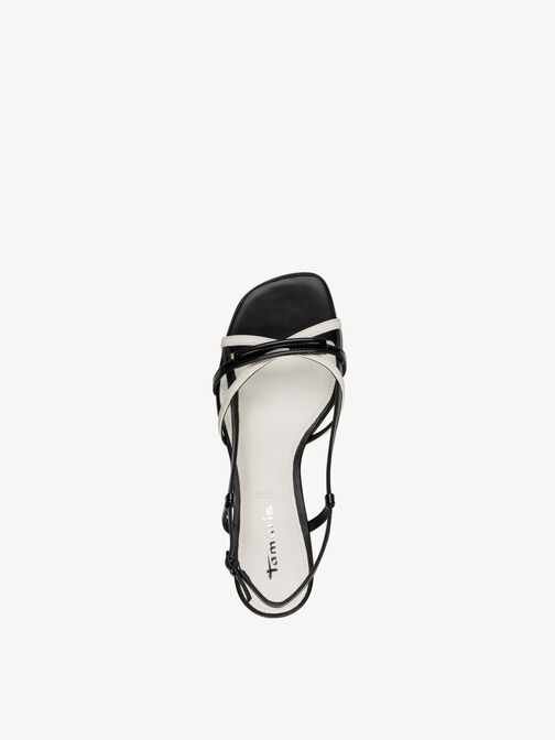 Heeled sandal, BLACK COMB, hi-res
