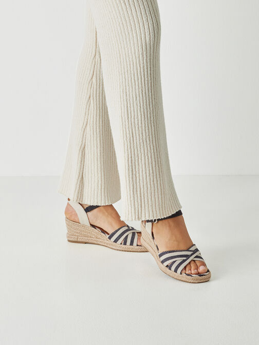 Sandale &agrave; talon, BLUE COMB, hi-res