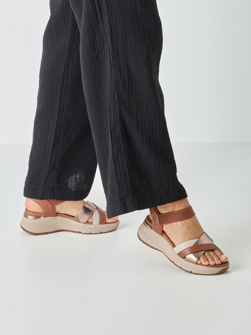 Sandaaltje - bruin, COGNAC COMB, hi-res