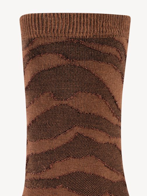 Socks, cognac, hi-res