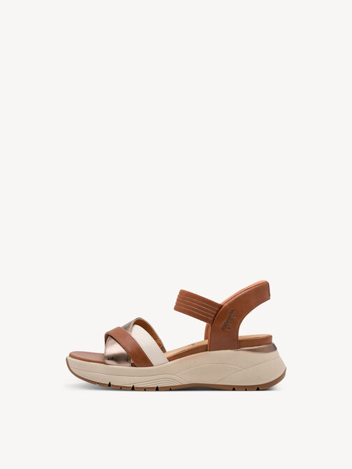 Sandalette, COGNAC COMB, hi-res