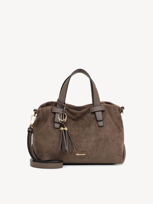 Shopping bag, taupe, hi-res