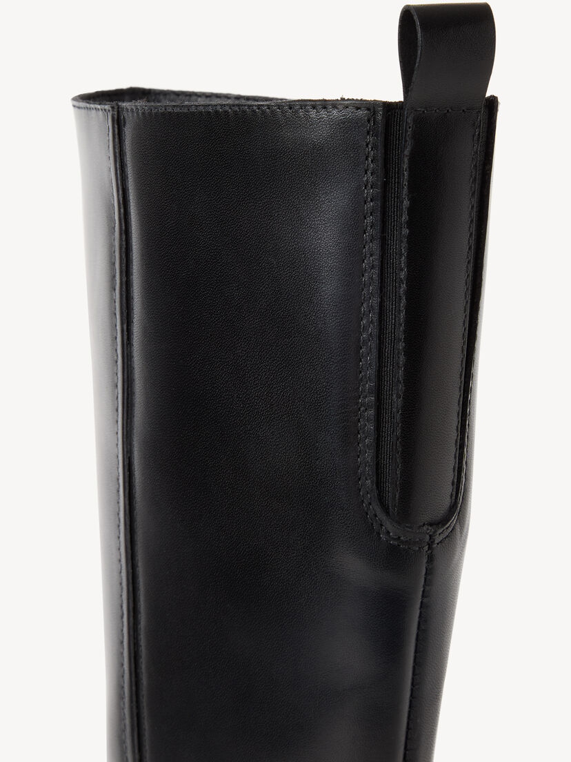 Leren Laarzen - zwart, BLACK LEATHER, hi-res