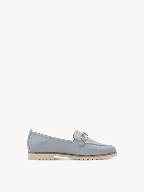 Slipper, LIGHT BLUE LEA, hi-res