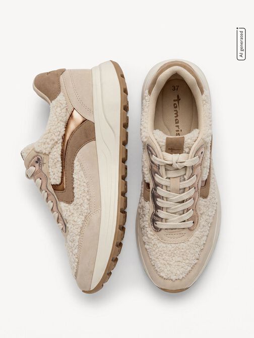 Sneaker, BEIGE SUEDE, hi-res