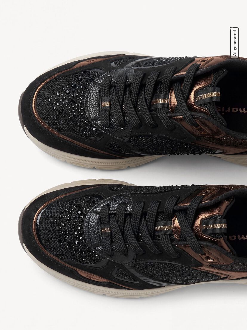Sneaker - zwart, BLACK GLAM, hi-res