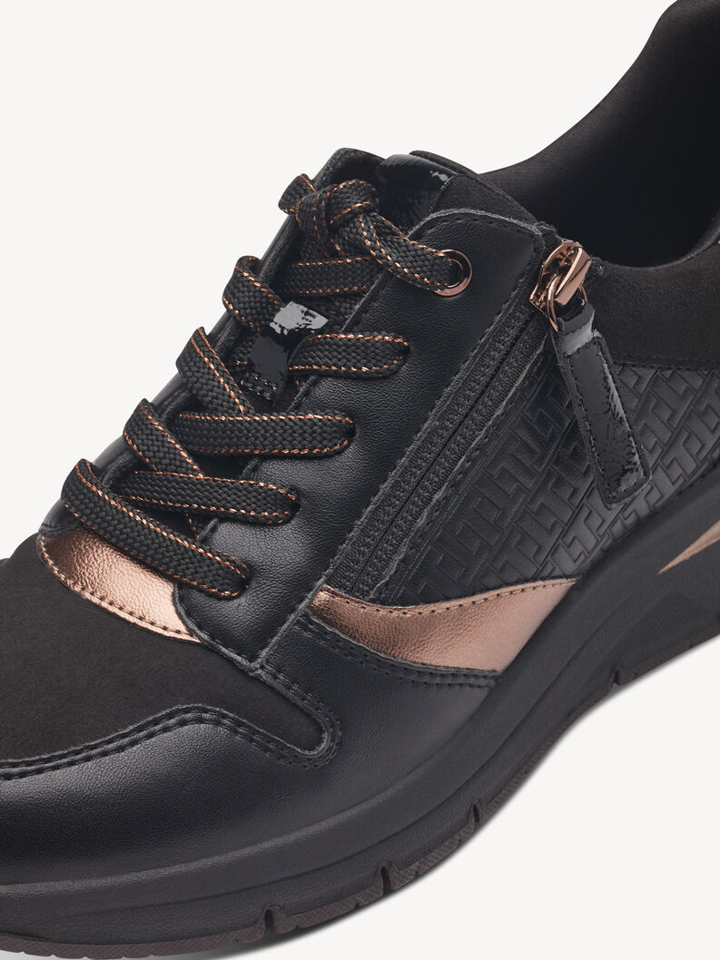 Sneaker - schwarz, BLACK/COPPER, hi-res