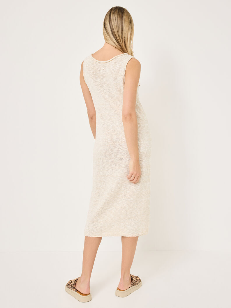Knitted dress - white, Sugar Swizzle, hi-res