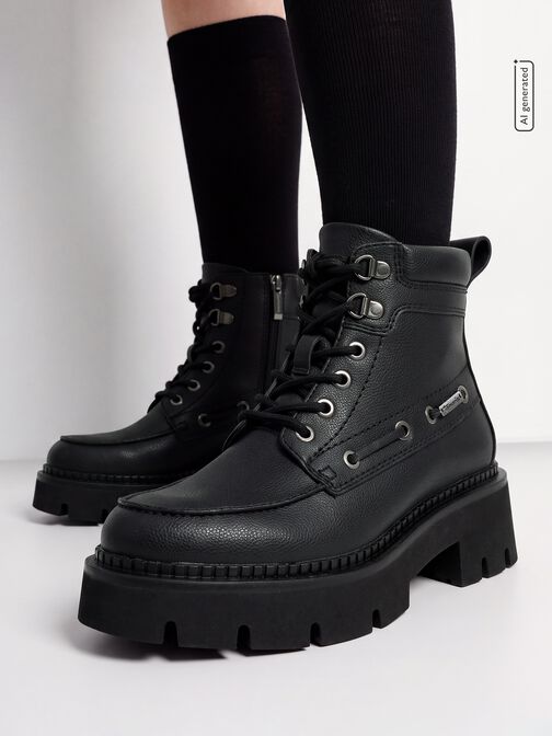 Bottine, BLACK, hi-res