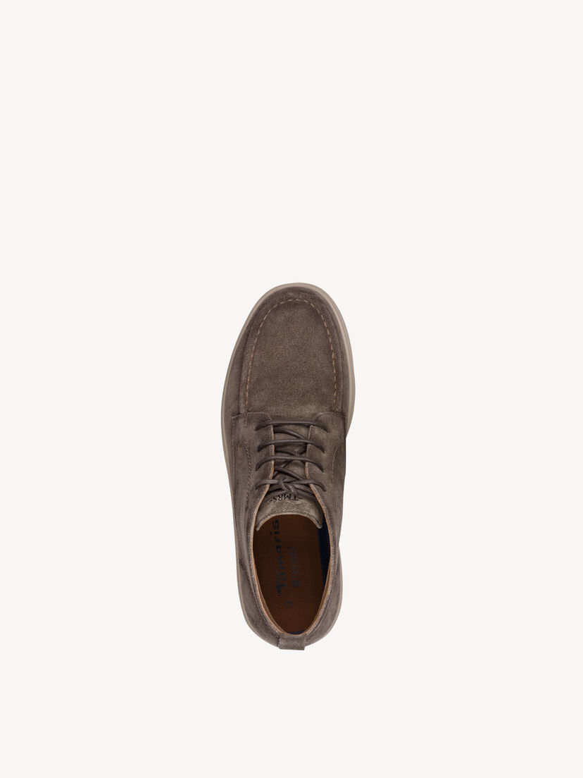 Leren Sneaker - beige, TAUPE, hi-res