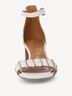Heeled sandal - beige, IVORY/MUSCAT, hi-res