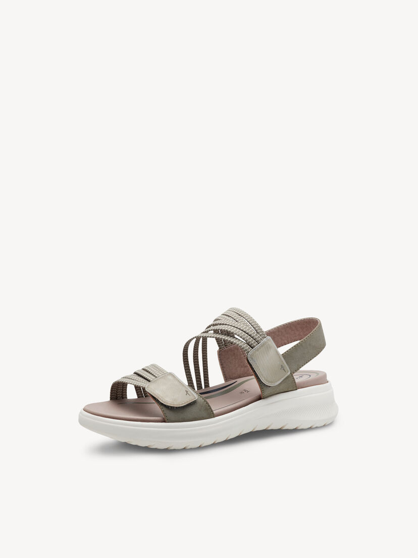Sandaal - groen, SAGE, hi-res