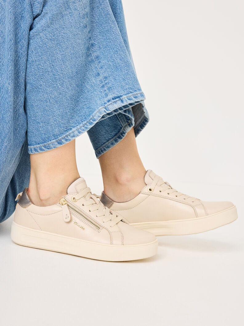 Sneaker - beige, IVORY NAPPA, hi-res