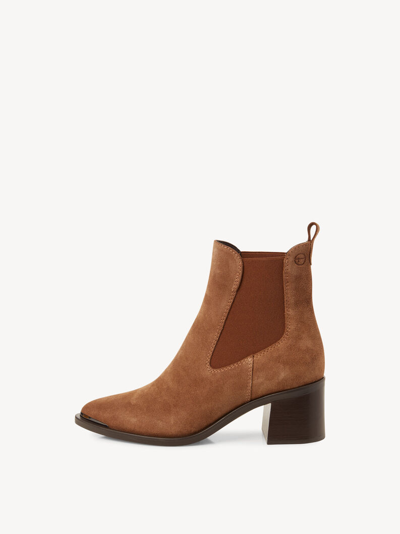 Leder Chelsea Boot - braun, BROWN, hi-res