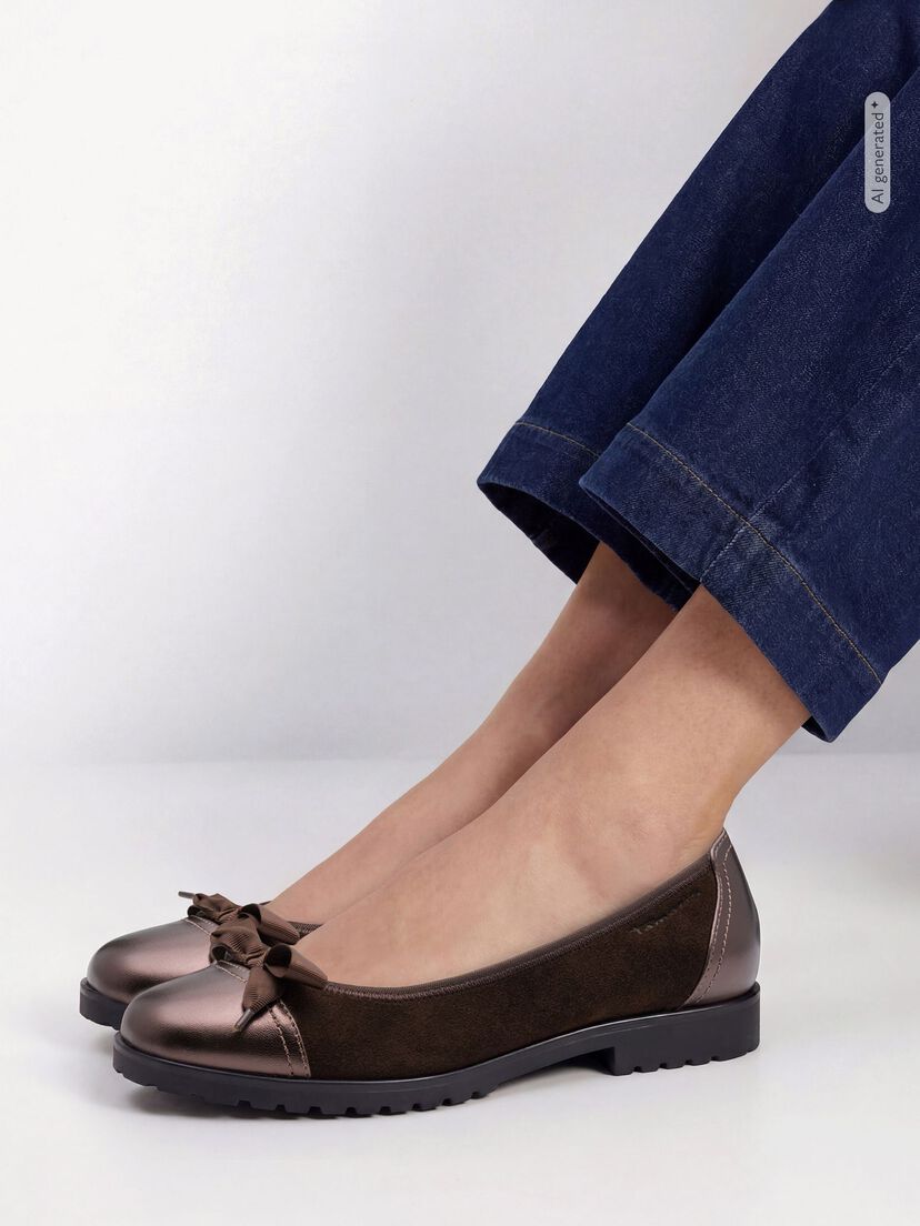 Ballerina, MOCCA SUEDE, hi-res