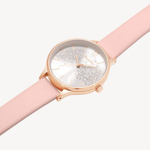 Horloge, ros&eacute;gold-rosa, hi-res