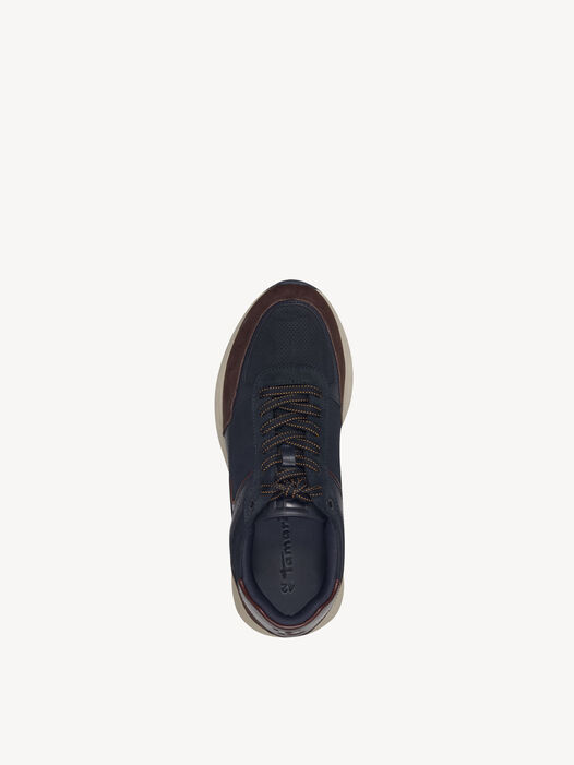 Sneaker, NAVY/BROWN, hi-res