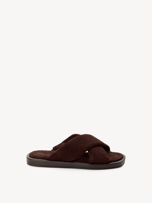 Pantolette, MOCCA SUEDE, hi-res