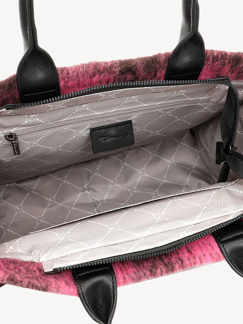 Sac cabas - rose fuchsia, rose fuchsia, hi-res