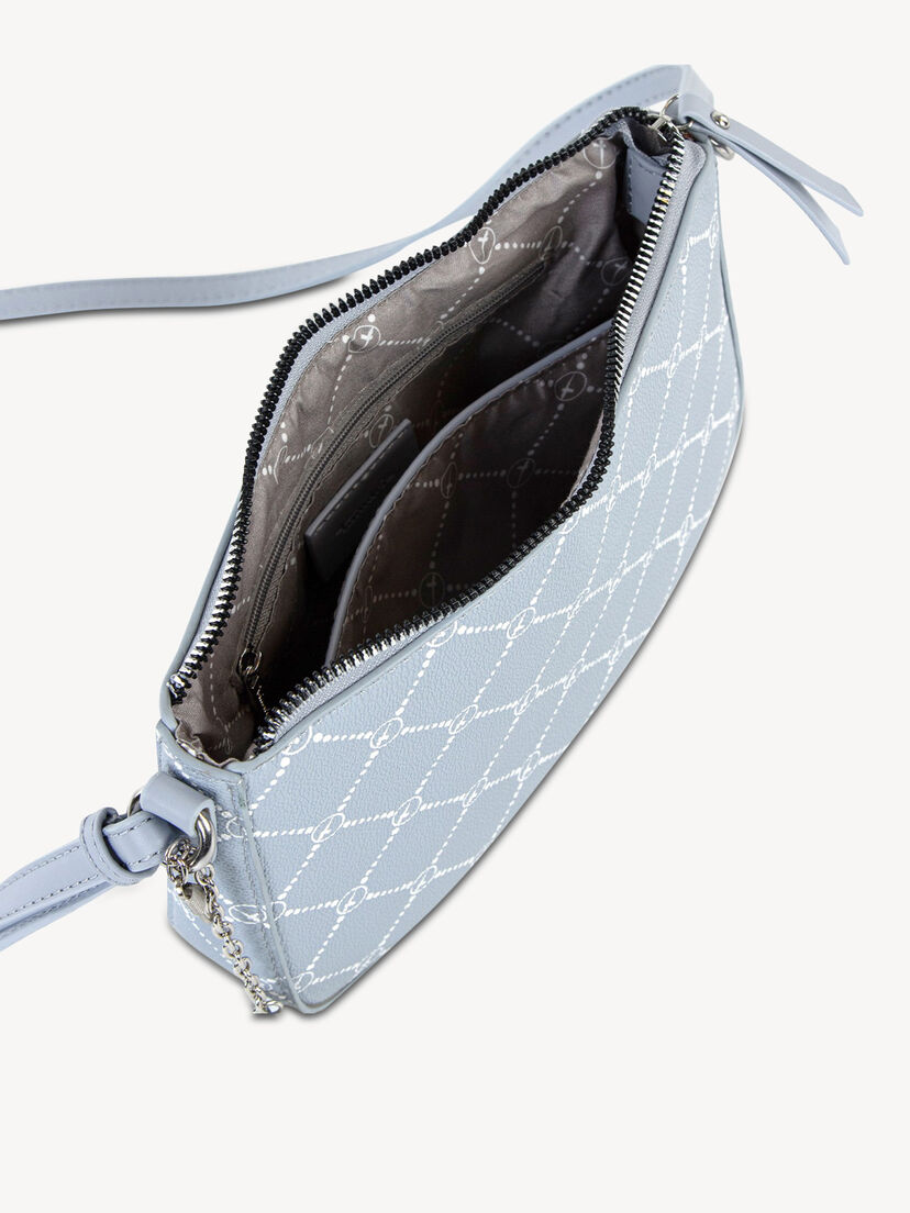 Schoudertas - blauw, greyblue, hi-res