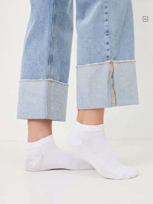 2-Pack Socks, white, hi-res