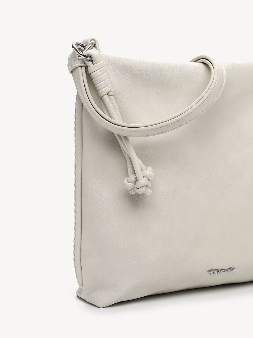 Schoudertas - grijs, ecru, hi-res