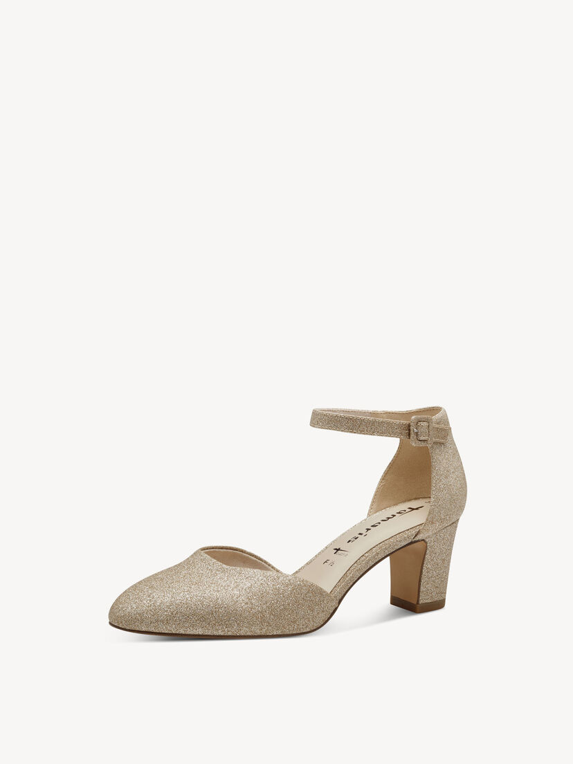 Pumps - metallic, LT.GOLD GLAM, hi-res