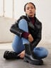 Completo da biker boots, , hi-res