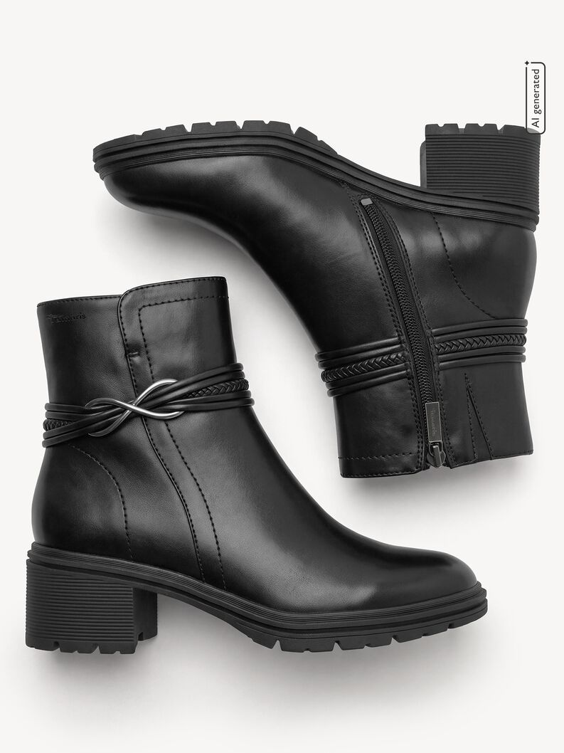 Bottine, BLACK, hi-res