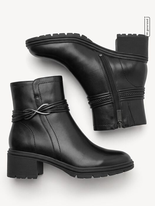 Enkellaarsje, BLACK, hi-res