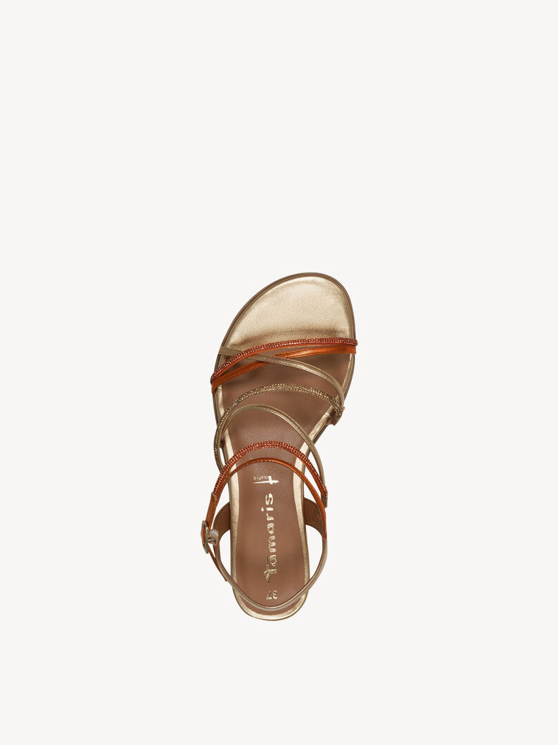 Tamaris Sandali Con Cinturino Alla Caviglia Donna – Tacco Piatto 2.5 Cm – Comodi E Alla Moda