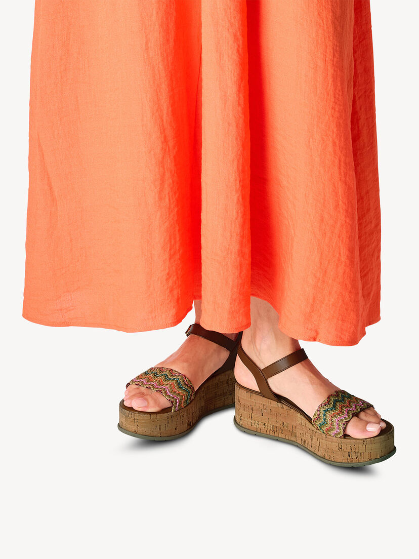 Leren Sandaaltje - beige, CUOIO COMB, hi-res