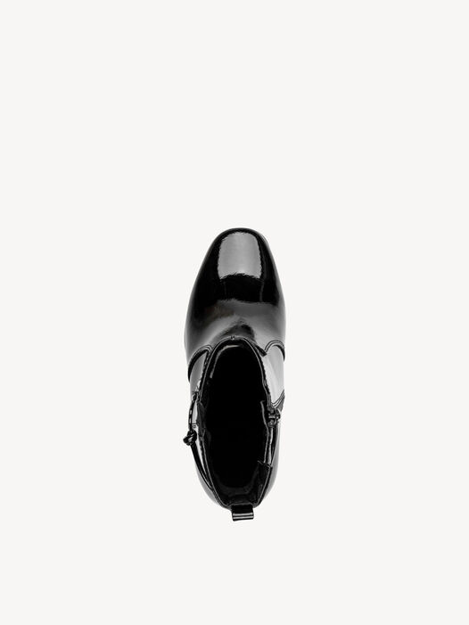 Enkellaarsje, BLACK PATENT, hi-res